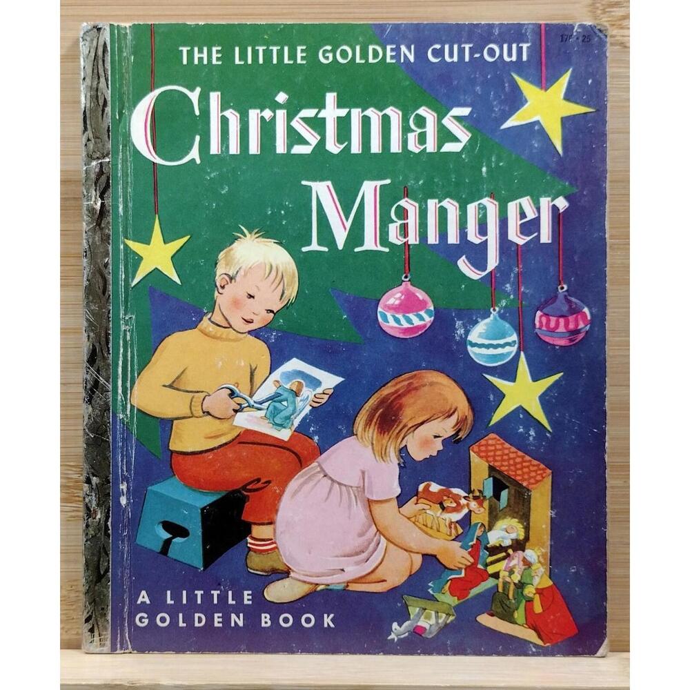 The Little Golden Cut-Out Christmas Manger Book